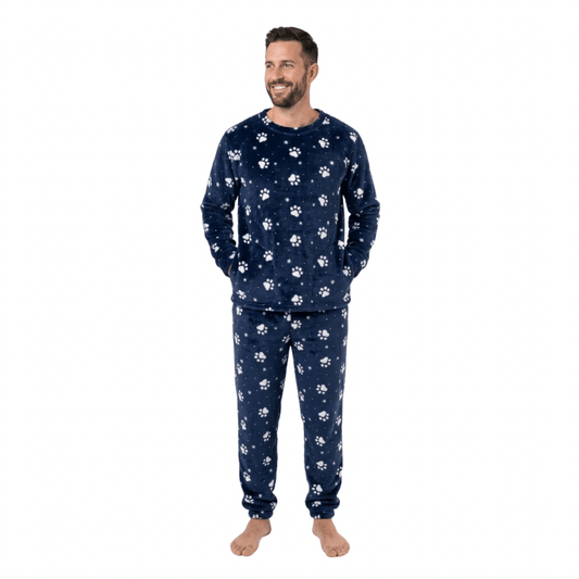 Pijama Familiar Huellas Hombre