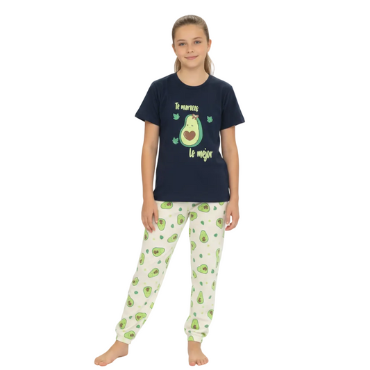 Pijama Aguacate - Niña