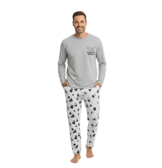 Pijama Seul Hombre manga larga