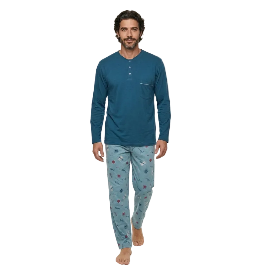 Pijama Rumania Manga Larga