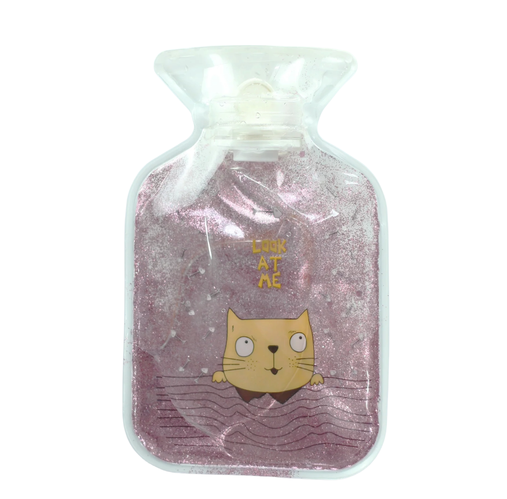 Bolsas de agua caliente - Cat pink