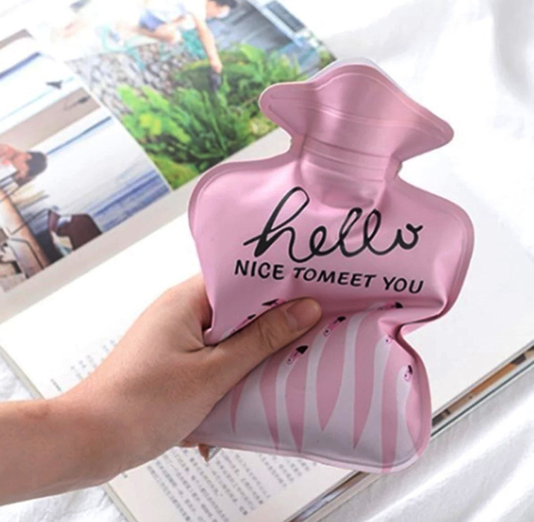Bolsas de agua caliente - Hello pink