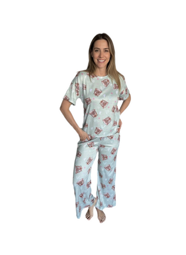 Pijama Andalucía Manga Corta