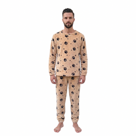 Pijama Familiar Huellas Hombre