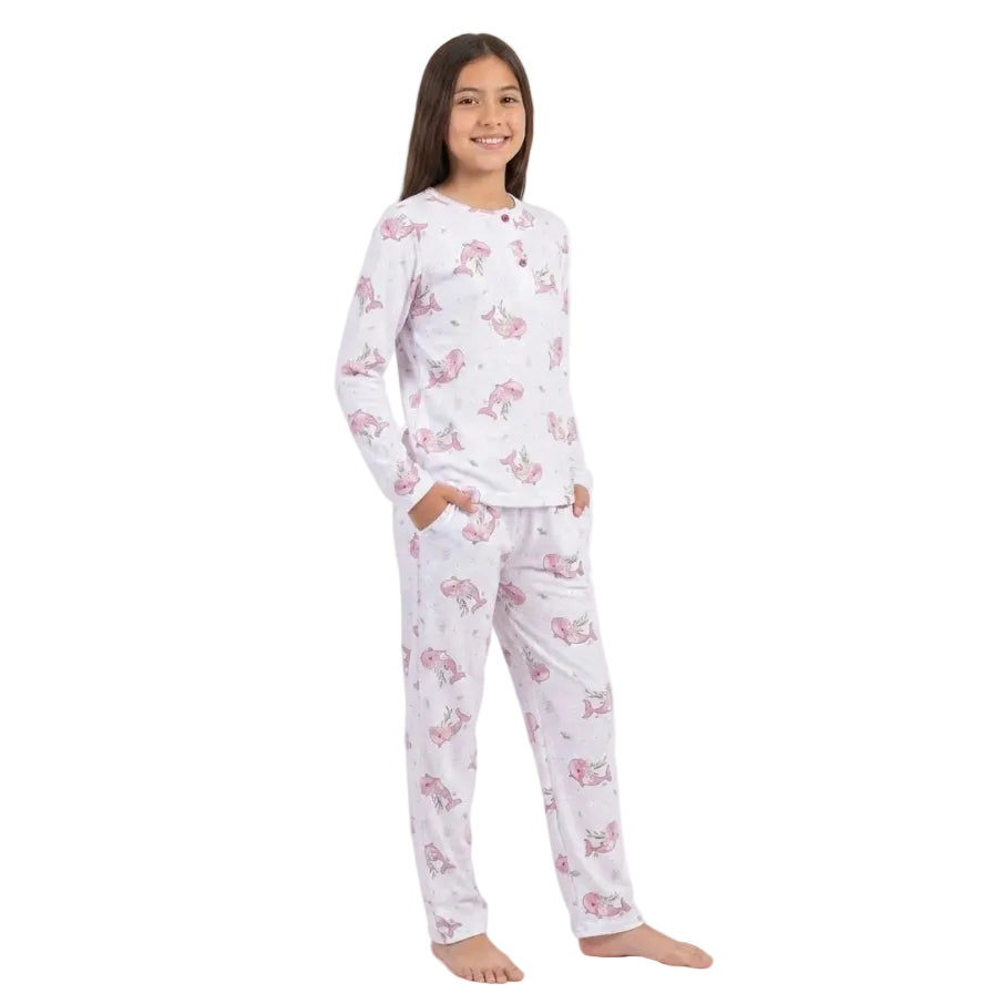 Pijama Uwali Manga Larga