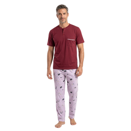 Pijama Rumania Manga Corta