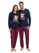 Pijama de Navidad familiar cuadros