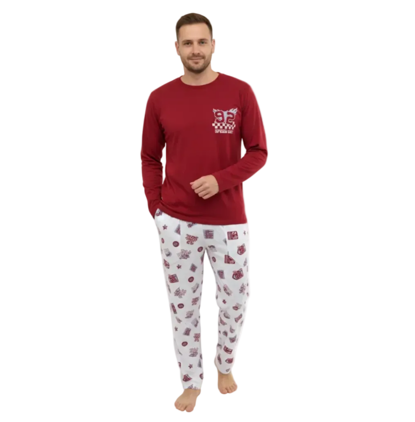 Pijama Seul Hombre manga larga