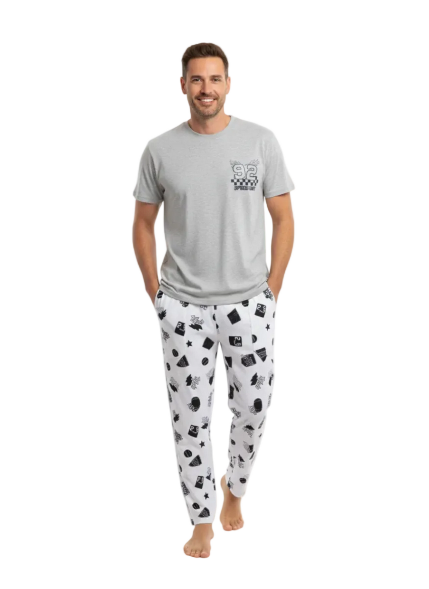 Pijama Seul Hombre manga corta