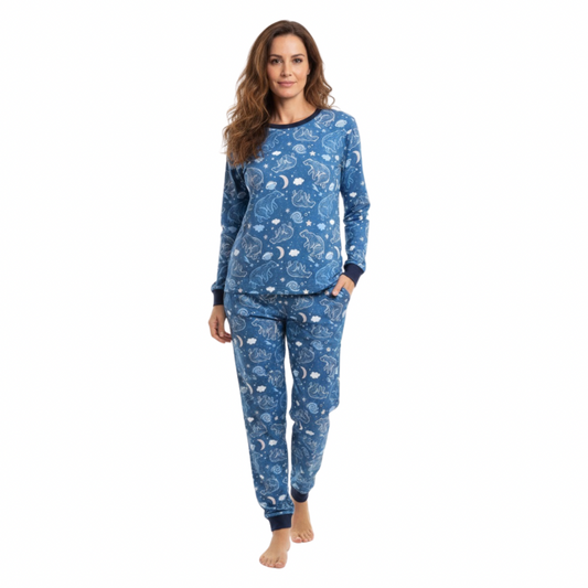Pijama Familiar Perros - Mujer