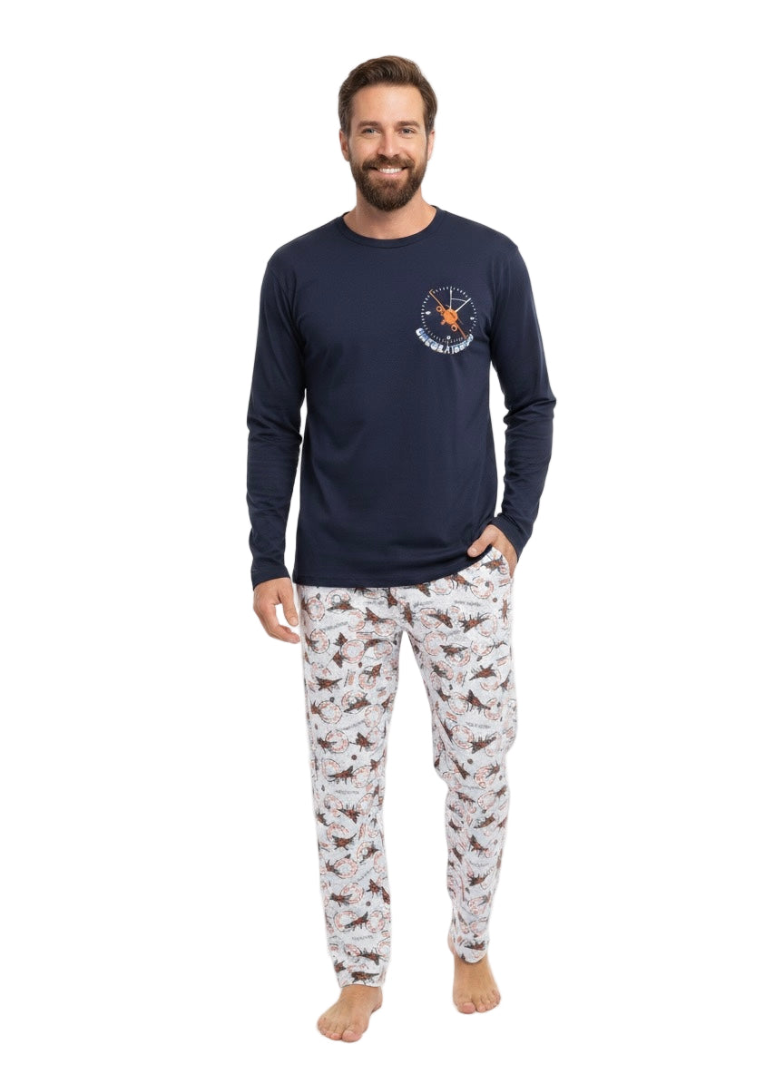 Pijama Seul Hombre manga larga