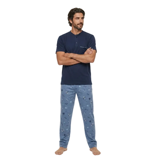 Pijama Rumania Manga Corta