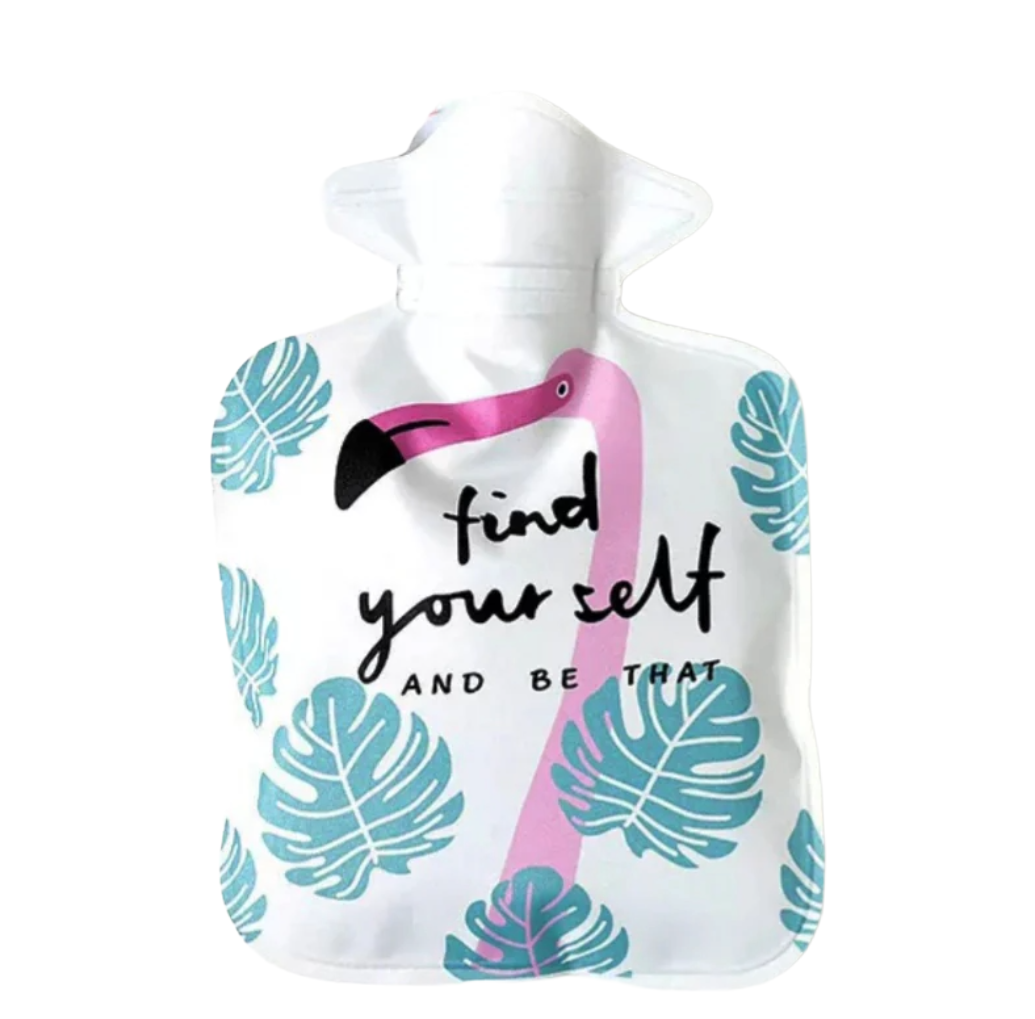 Bolsas de agua caliente - Flamingo white