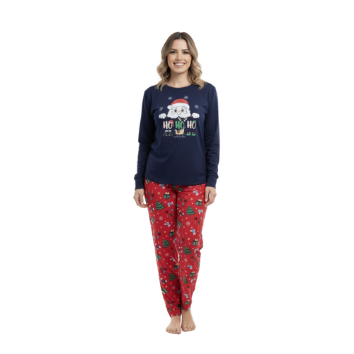 Pijama de Navidad Rojo - Mujer