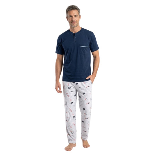 Pijama Rumania Manga Corta